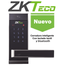 ZKTECO AL10DB - Cerradura Inteligente con Teclado Táctil  Compatible con 100 Tarjetas