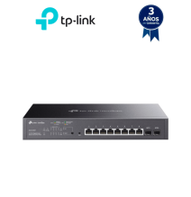 TP-LINK SG2210MP - Switch JetStream SDN administrable con 8 puertos 10/100/1000 Mbps