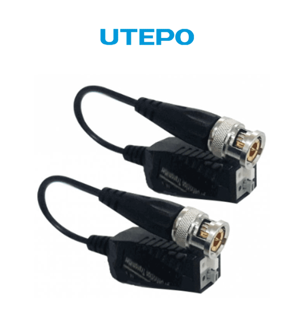 UTEPO UTP101PHD4BPAQ - Paquete de 100 pares de transceptores pasivos 4 en 1  soporta