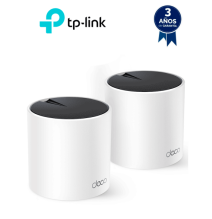 TP-LINK - DECO X55(2-pack) / Sistema Wi-Fi 6 Mesh AI Doble Banda AX3000 / Paquete con