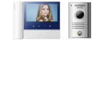 COMMAX CDV70N2DRC40KPAQ - Monitor color 7 pulgadas y frente de calle / Soporta 1 auri