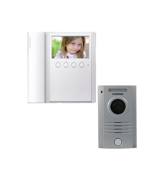 COMMAX CMV43APACK - Paquete de Videoportero que incluye frente de calle modelo DRC40K