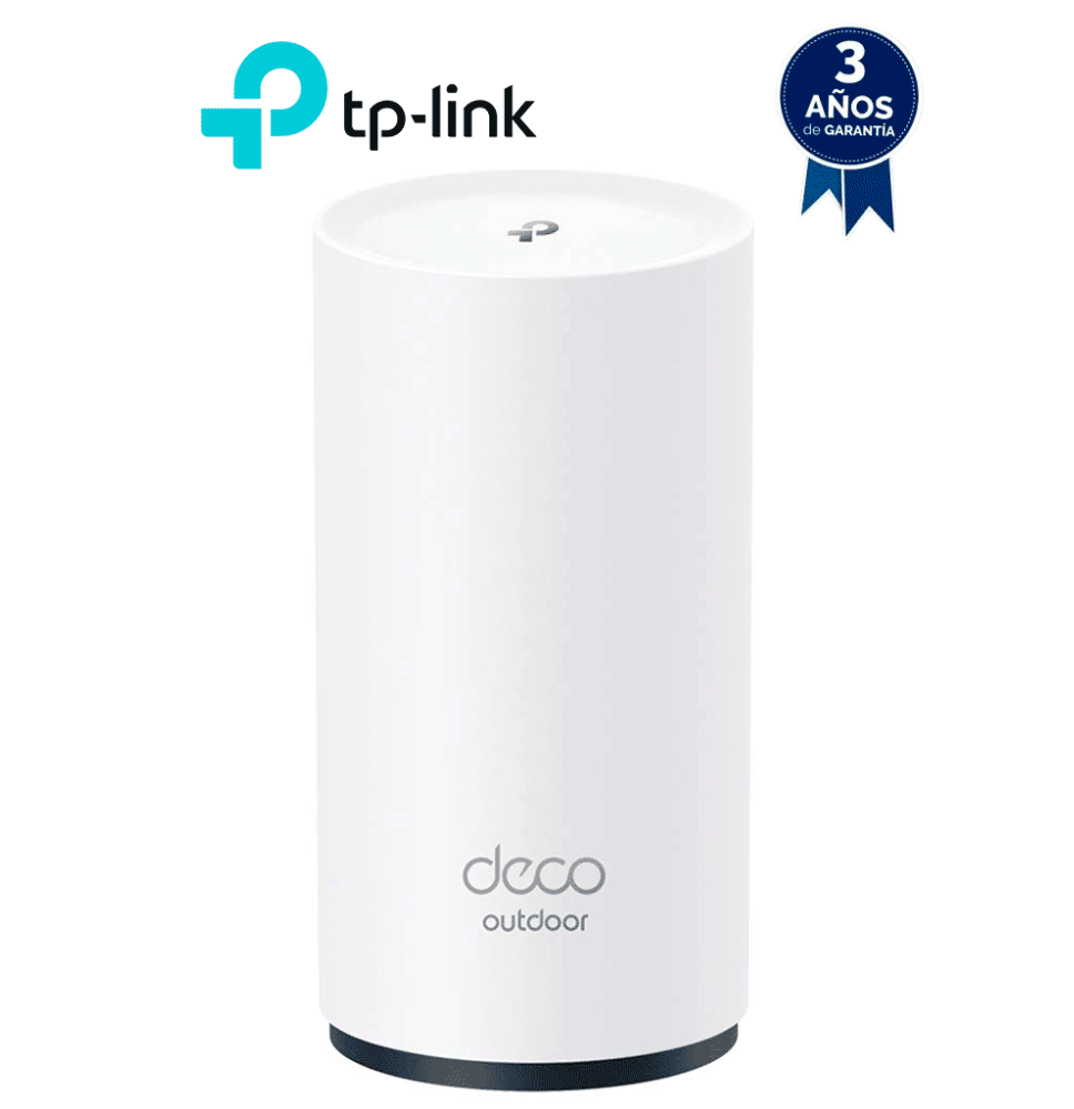 TP-LINK - Deco X50-Outdoor(1-pack) / Sistema Deco X50-Outdoor Wi-Fi 6 Mesh AI AX3000