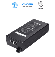 VIVOTEK AP-GIC-011B-090 - Inyector PoE Gigabit de 90W con 1 puerto  compatible con 80