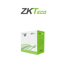 ZKTECO XL600CPRA - Bobina de Cable UTP CAT 6 / 100% Cobre / 305 Metros / 23 AWG / Cub