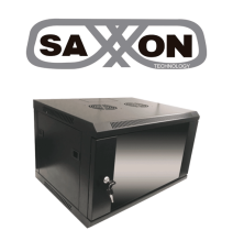 SAXXON SE540601 - Gabinete de pared de 6 UR  fijo  capacidad de carga de 60 Kg. dimen