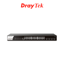 DrayTek Vigorswitch G2280x - Switch Gigabit Ethernet Administrable Capa 2 con 24 puer