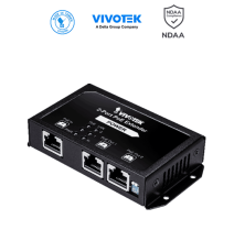 VIVOTEK AP-FXC-0210 - Extensor PoE de 2 puertos Fast Ethernet para interior  70W  con