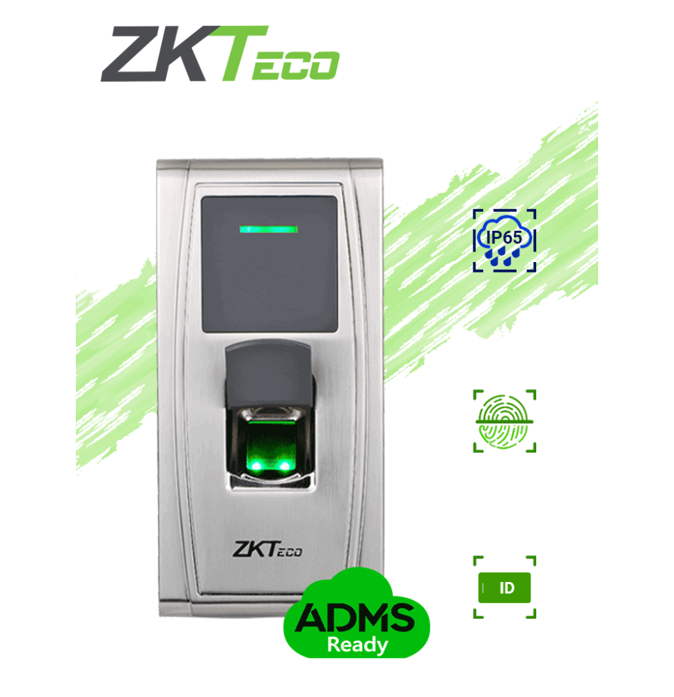 ZKTECO MA300 - Control de Acceso y Asistencia / 1 500 Huellas / 10 000 Tarjetas  ID /