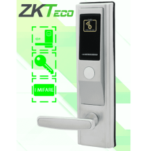 ZKTECO LH3600L - Cerradura Izquierda para Hotel con Tecnología Mifare 13.56 MHz  Comp