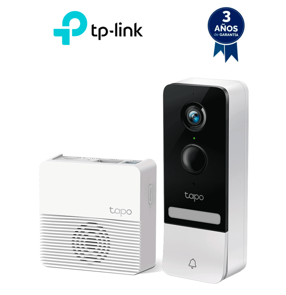 TP-LINK TAPO D230S1 - Videoportero WiFi de 5 MP con visión nocturna  ángulo de visión