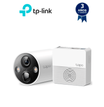 TP-LINK TAPO C420S1 - Cámara IP WiFi tipo Bullet con batería integrada para exterior