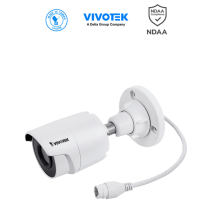 VIVOTEK IB9380-H - Cámara IP bullet exterior 5 MP  H.265  lente 3.6mm  Smart IR 30m