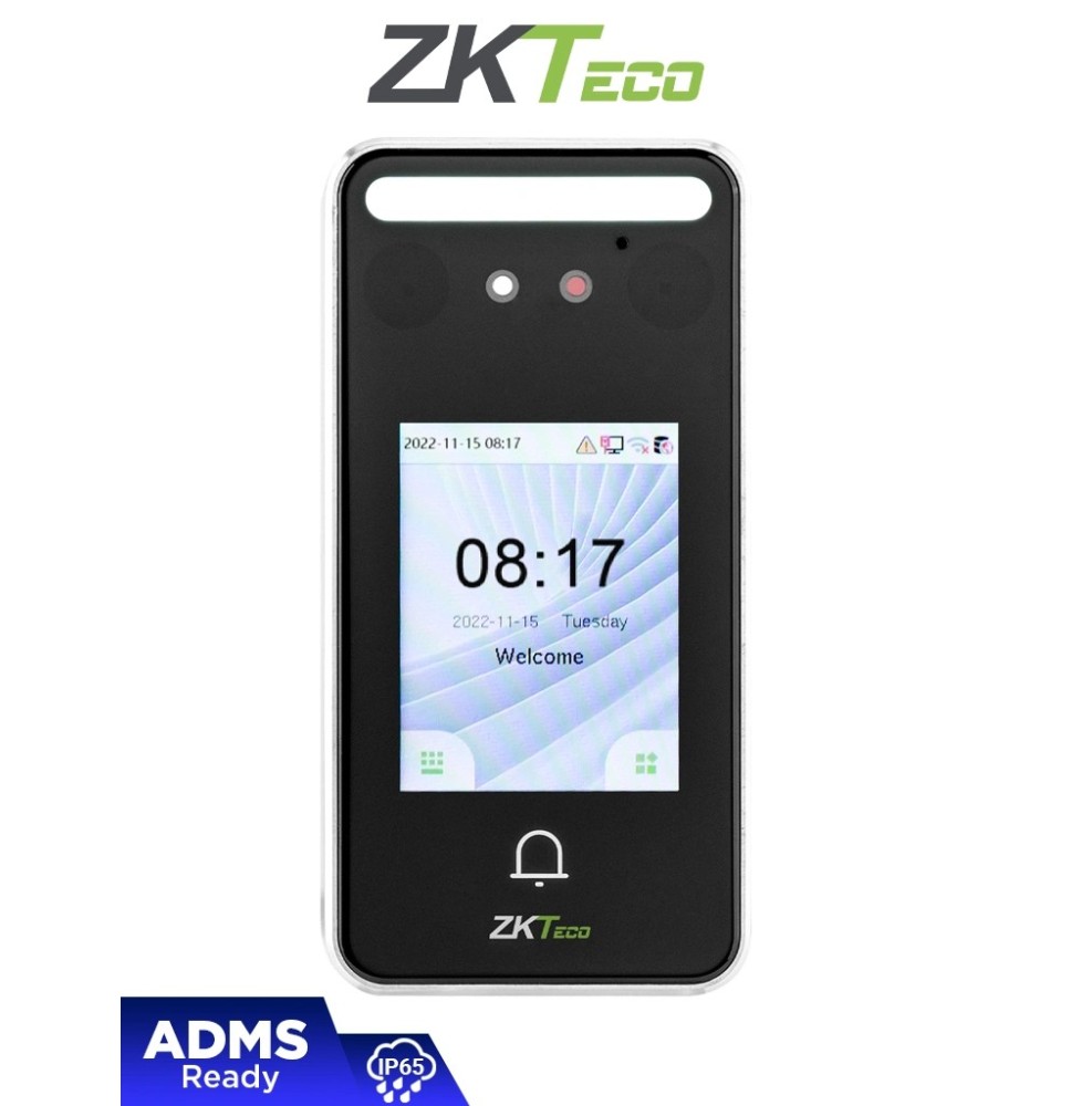 ZKTECO SpeedFaceV3LITE - Control de Acceso y Asistencia Visible Light con Autenticaci