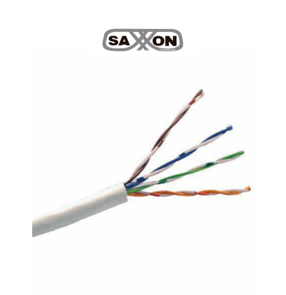 SAXXON OUTP5ECOP305BC - Bobina de Cable UTP Cat5e 100% Cobre/ 305 Metros/ Bobinado RE