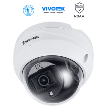 VIVOTEK FD9369 - Cámara IP domo exterior 2 MP  lente fijo 2.8mm  H.265  Smart IR 30m