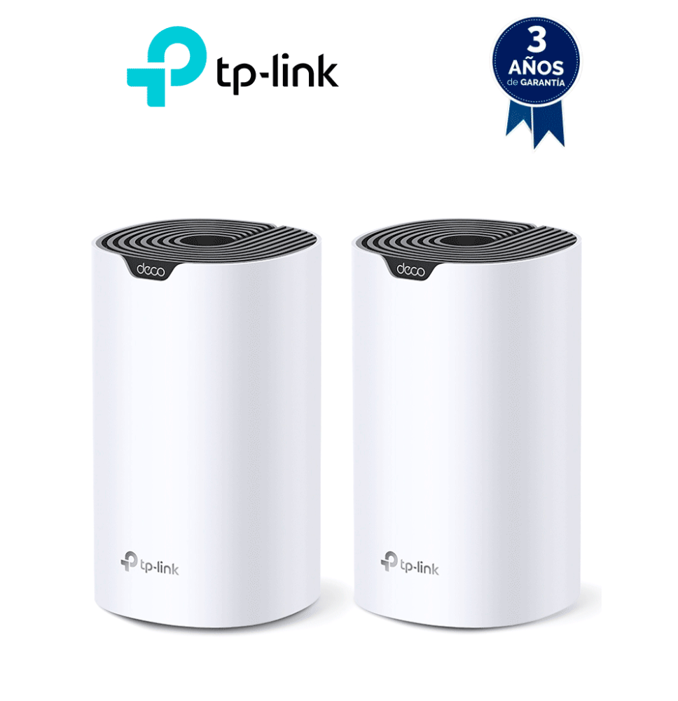 TP-LINK DECO S7 (2-Pack) - Kit de 2 routers inalámbricos MESH para hogar de doble ban TP-LINK DECO S7 (2-Pack) - Kit de 2 routers inalámbricos MESH para hogar de doble ban