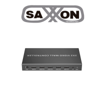 SAXXON LKV104VW- Controlador de Videowall de 2 x 2/ Resolución 1080p a 60 Hz/ Distrib