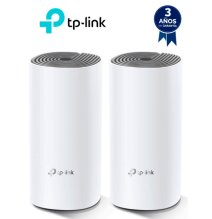 TP-LINK DECOE4 (2-Pack) - Kit de router inalámbrico mesh Deco E4 para hogar de doble