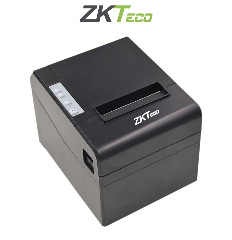 ZKTECO ZKP8001 - Impresora Térmica de 80 mm para Control de Asistencia y Emisión de T