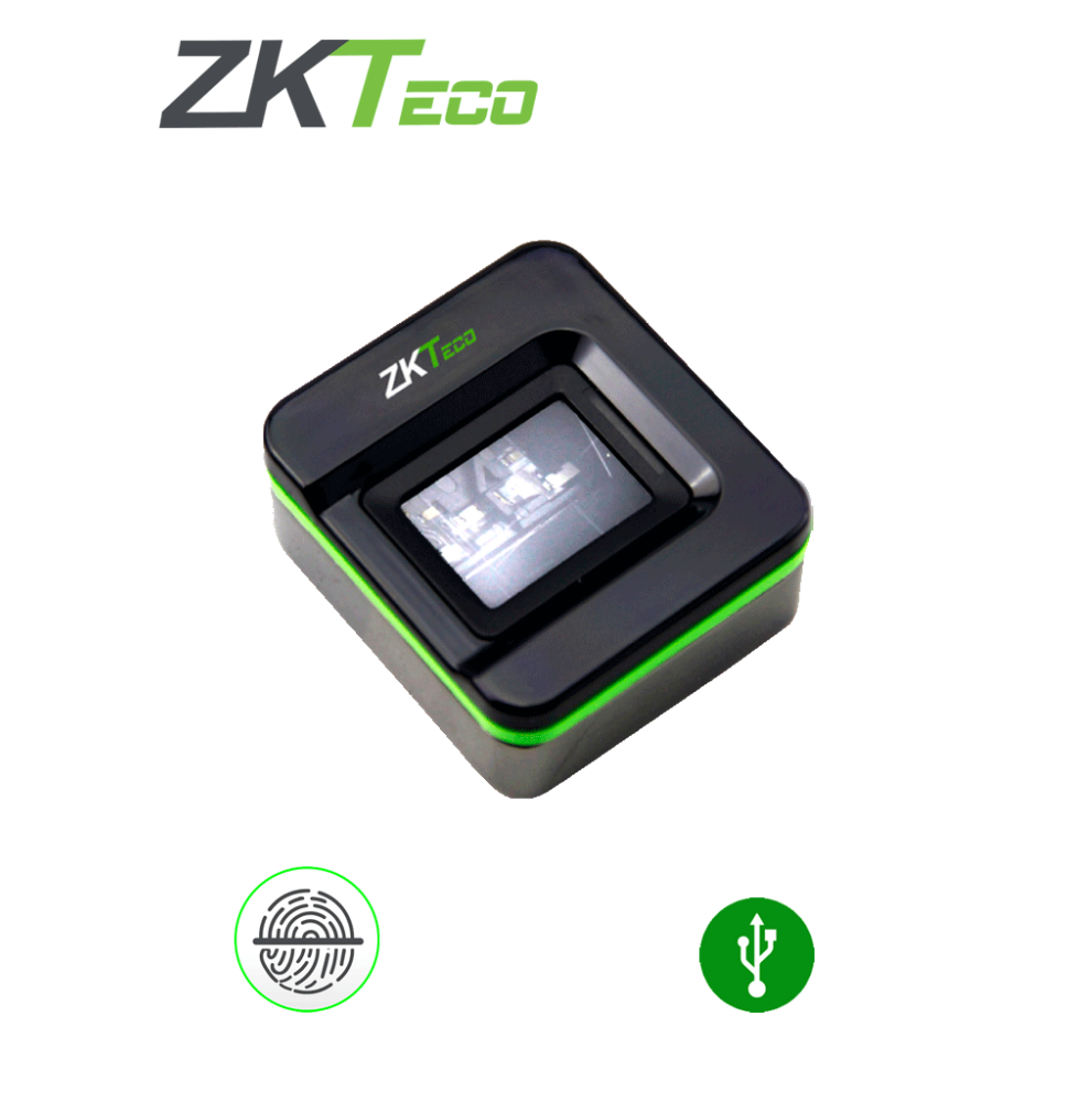 ZKTECO SLK20R - Enrolador de Huella Digital por USB / SILK ID / Conexión de Alta Velo