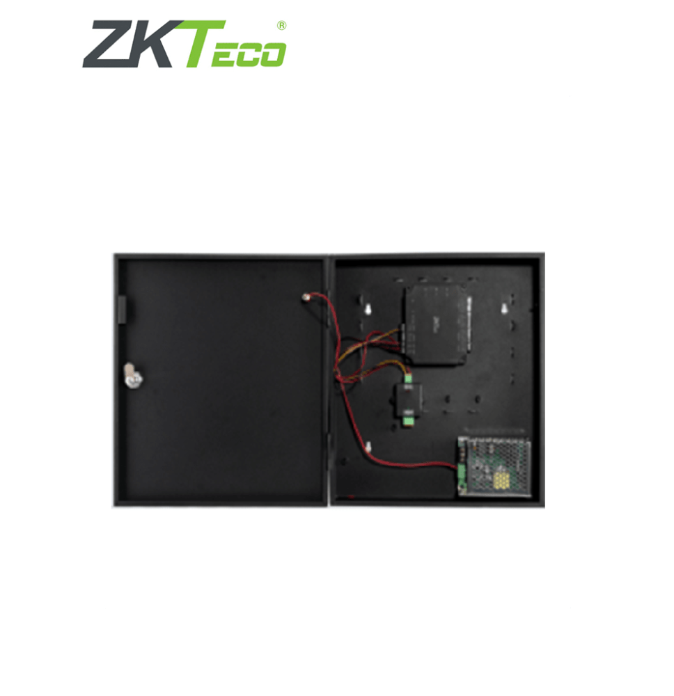 ZKTECO C2260B - Panel de Control de Acceso para 2 puertas con Gabinete Metálico / Inc