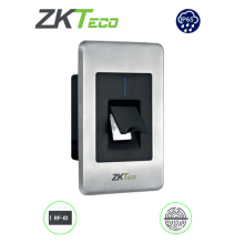 ZKTECO FR1500S - Lector Esclavo De Huella BIO ID Tarjetas ID 125 Khz / IP65 / RS485 y