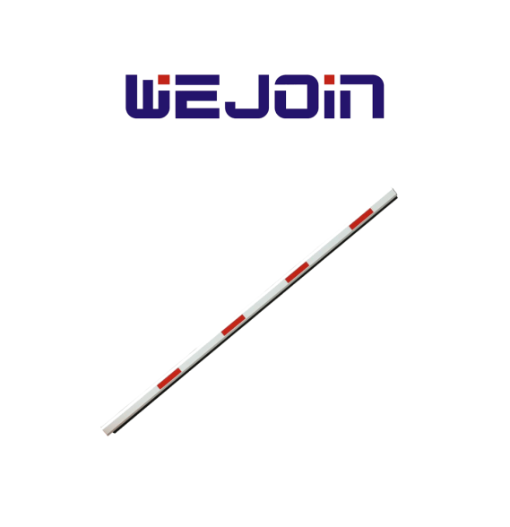 WEJOIN WJSSBM3 - Brazo Recto Octagonal de 3 metros / Franjas Reflejantes / Con Caucho