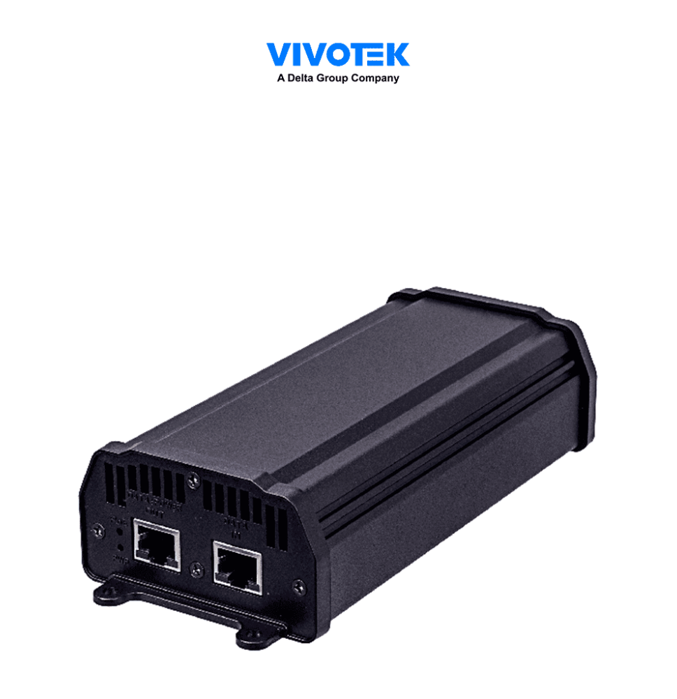 VIVOTEK AP-GIC-010A-060 - Inyector PoE Gigabit para alimentar cámaras IP  con 1 puert