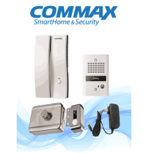 COMMAX PAQDP2SDR2G - Audioportero interfon y frente de calle / 150  Mts / Incluye fue