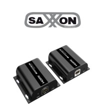 SAXXON LKV38340- Kit extensor HDMI sobre IP/ Resolucion 1080p/ Cat 5e/ 6/ hasta 120 m