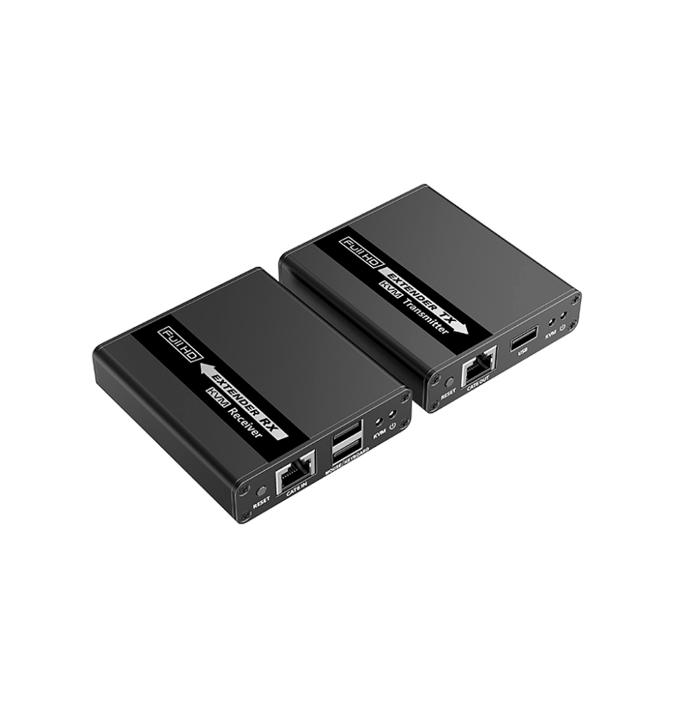 SAXXON LKV223KVM - Kit Extensor KVM de Video HDMI y Puerto USB/ Resolución 1080P @ 60