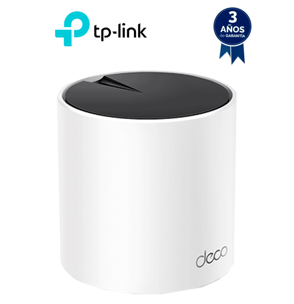 TP-LINK DECO X55 (1-Pack) - Router MESH para hogar de doble banda Wi-Fi 6 AX3000 Mbps