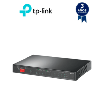 TP-LINK TL-SG1210P -  Switch de escritorio PoE+ no administrable con 8 puertos 10/100