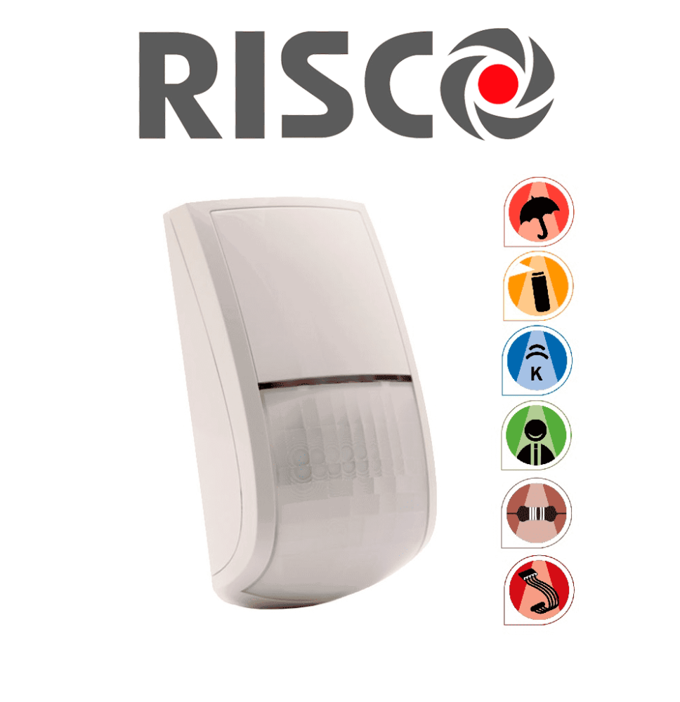 RISCO RK515DTBG3 - BWARE DT AM Sensor De Movimiento Doble Tecnología Cableado por BUS