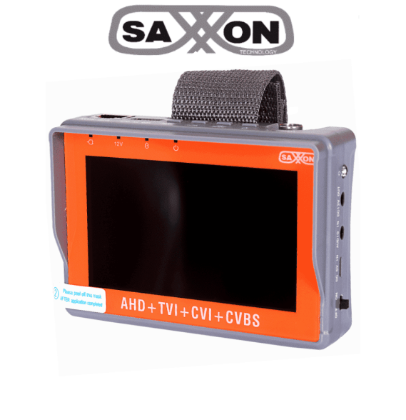 SAXXON TES07MC- Probador de Video de Pulsera con Pantalla de 4 Pulgadas/ Soporta Reso