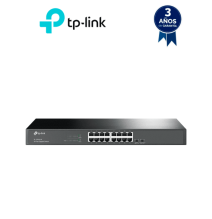 TP-LINK TL-SG1016 - Switch Gigabit no administrable de 16 puertos 10/100/1000 Mbps pa