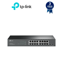 TP-LINK TL-SG1016D - Switch Gigabit no administrable de 16 puertos 10/100/1000 Mbps p