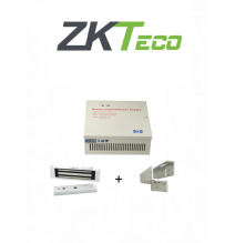 ZKTECO LM120YPAK - Paquete de contrachapa magnética de 120 kg o 264 lb  incluye sopor