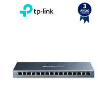 TP-LINK TL-SG116 -Switch Gigabit no administrable de 16 puertos 10/100/1000 Mbps para