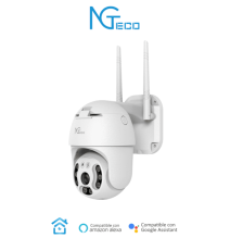 NGTECO NGC4200 - Cámara PT WiFi de 3MP con lente de 3.6mm  altavoz y micrófono integr