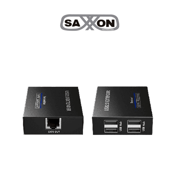SAXXON LKV100USB - Extensor USB/ 1 Puerto USB de Entrada/ Permite Extender hasta 4 pu
