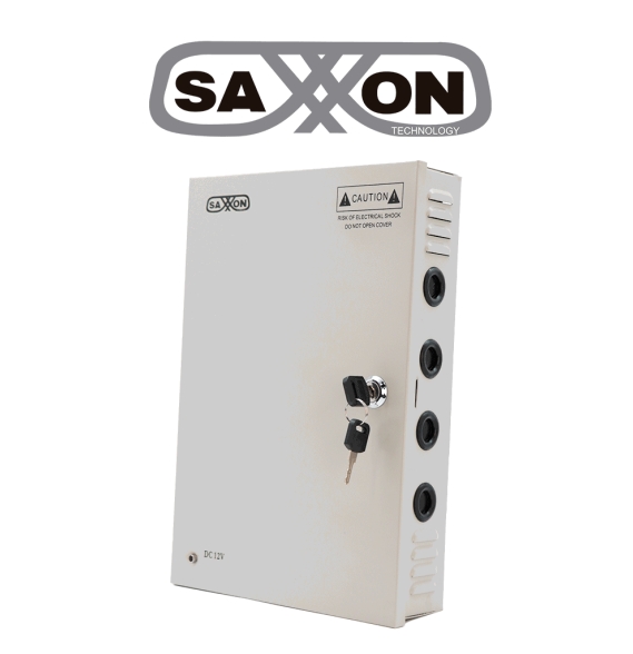 SAXXON SX30A18CH - Fuente de Poder Profesional 12 VCD / 30 Amperes / 18 Canales / 1.6