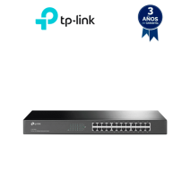 TP-LINK TL-SF1024 - Switch no administrable de 24 puertos 10/100 Mbps para montaje en