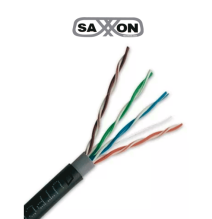 SAXXON OUTPCAT5ECOPEXT100 - Bobina de 100 Metros de Cable UTP Cat5e 100% Cobre/ Exter