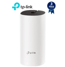 TP-LINK DECO E4 (1-Pack) - Router inalámbrico mesh para hogar dedoble banda AC 1200