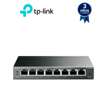 TP-LINK TL-SG108PE - Easy Smart Switch PoE JetStream con 8 puertos de 10/100/1000 Mbp