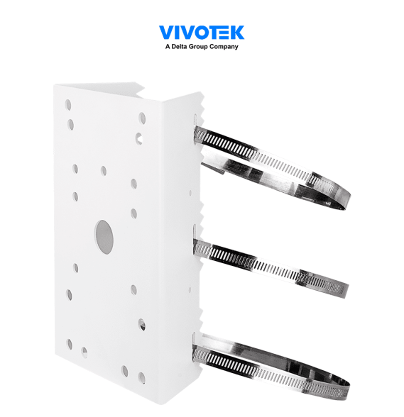 VIVOTEK AM-314 -Soporte para montaje en poste de cámaras y gabinetes para exterior  f
