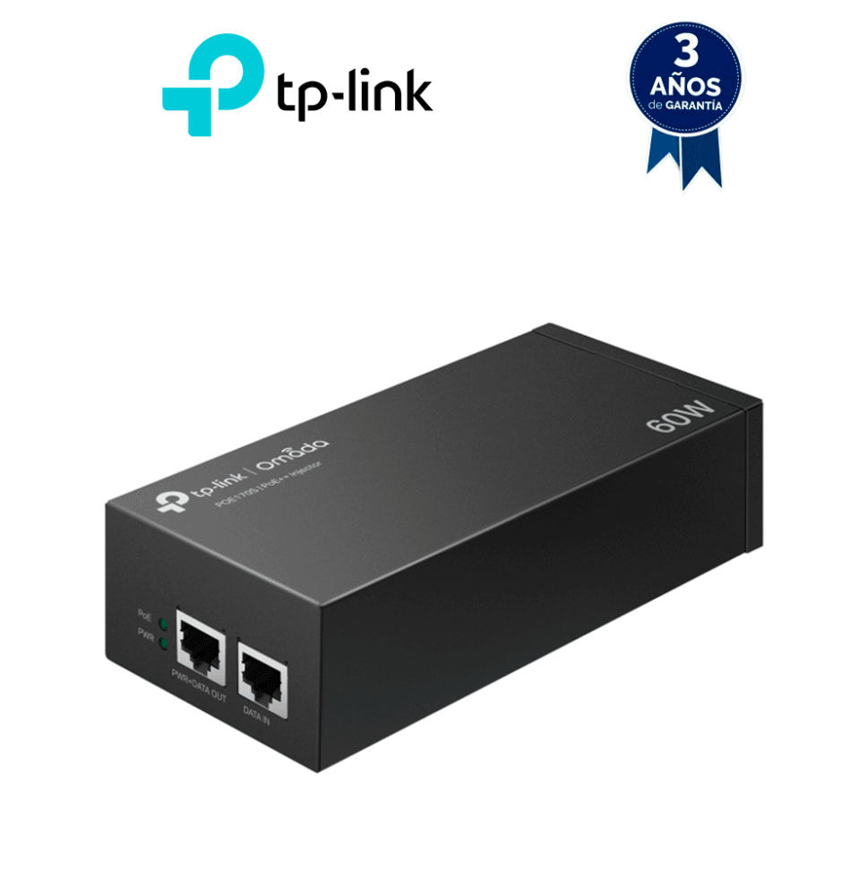 TP-LINK - POE170S - Inyector PoE++  2 puertos Gigabit TPL2350005 POE170S