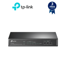 TP-LINK TL-SF1008P -Switch PoE no administrable con 8 puertos Fast Ethernet  que incl